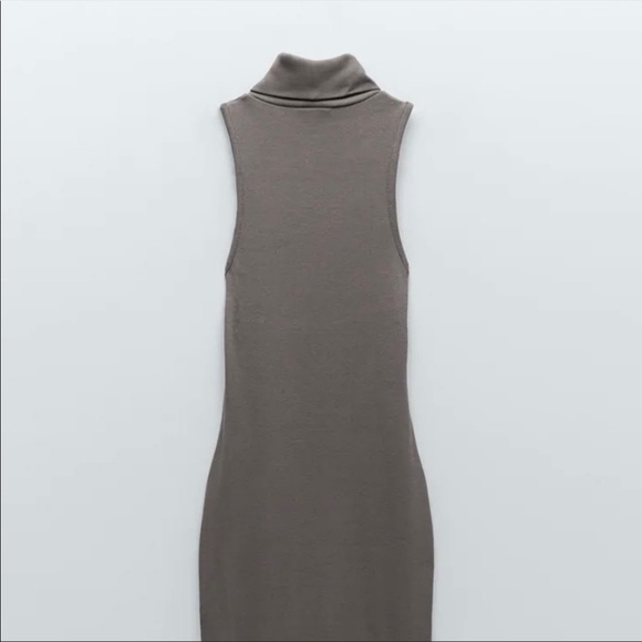 Zara Dresses & Skirts - Zara RIBBED TURTLENECK DRESS